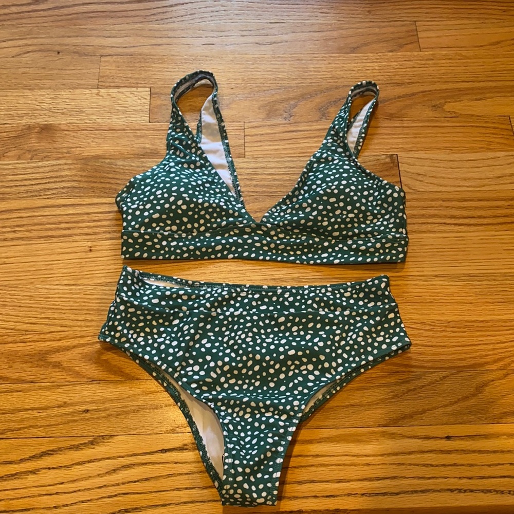 Green bikini